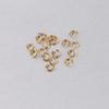 5mm Gold-Plated Stainless Steel Jump Rings, Single Loops for DIY Jewelry, 100pcs