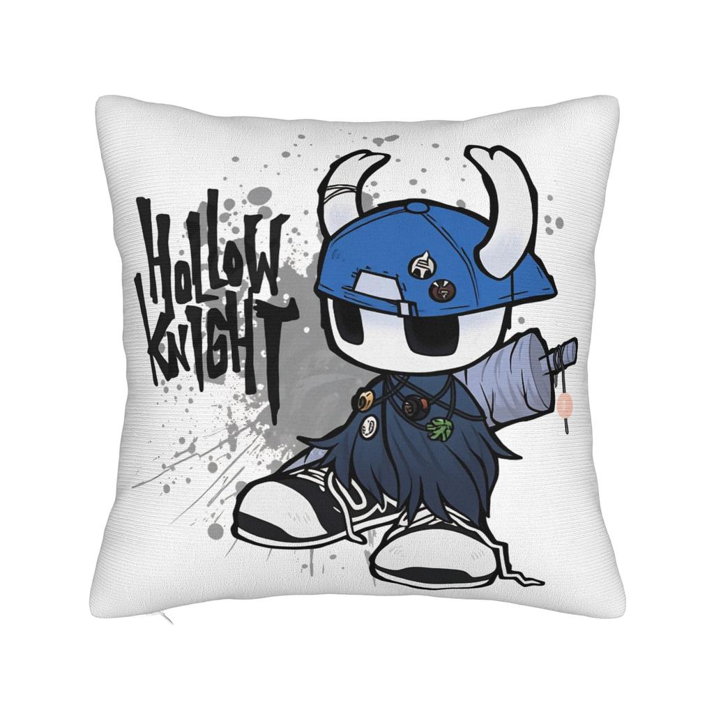 Hollow Knight Silksong Pillow Case Square Pillow Cover For Sofa Car Home Decor Morden Cushion Cover