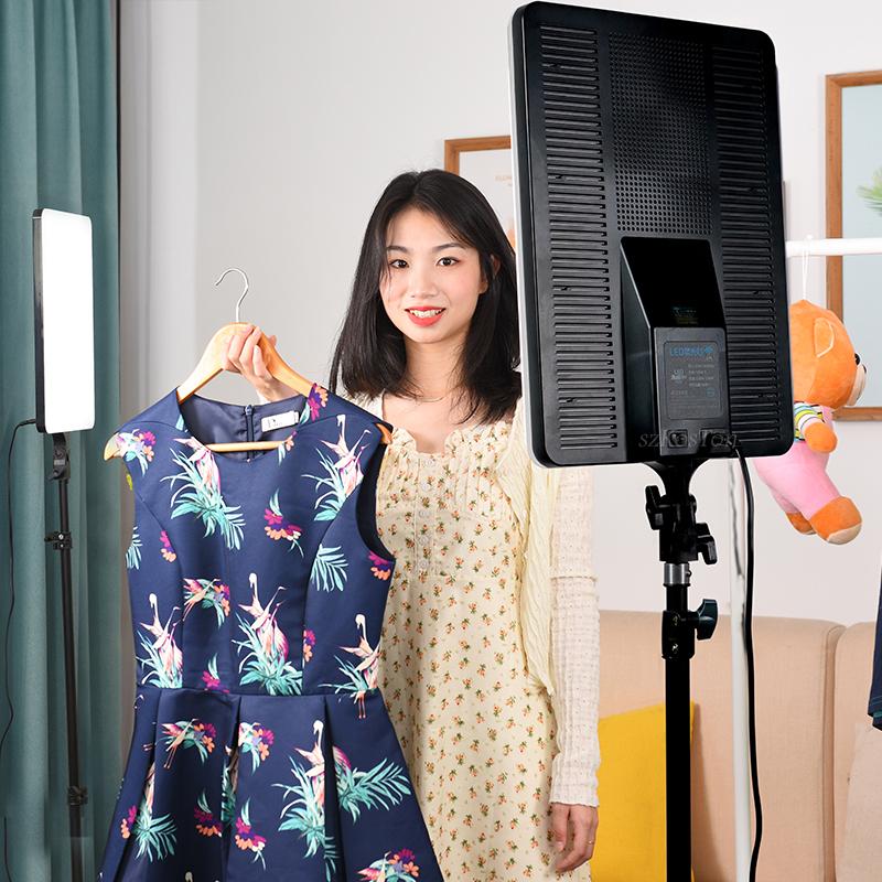 LED Video Light Panel Photo Studio Kits 3200K-5700K Softer Lighting for Tiktok Studio Outdoor Shooting Portraits YouTube Wedding