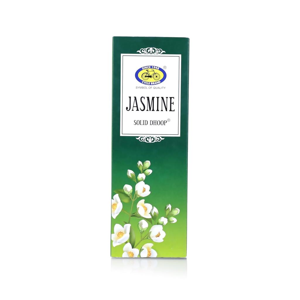 Cycle Pure Jasmine Безосновные Твердые Палочки Дхуп 50 Штук Цветочный Аромат Долговечные Экологичные