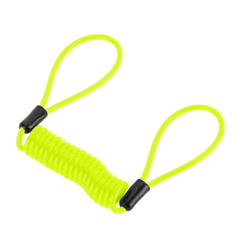 Anti-lost Bike Spring Reminder Cable Metal Disc Brake Lock Rope Universal