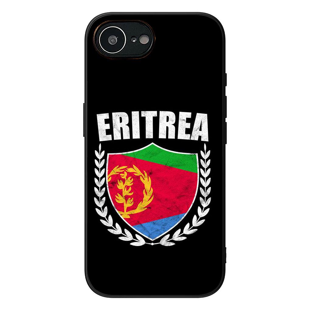 Soft Cover for Samsung Galaxy S22 S21 S20 FE Ultra Plus A35 A36 A55 A37 A33 A34 A57 Coque Phone Case Red Eritrean Eritrea Flag