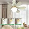 Modern Ceiling Fanlight 30W Lighted Ceiling Fan 86V-265V Decorative Ceiling Fanlight 3 Fan Speeds for Living Room Kitchen