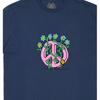Palace Футболка Grower Темно-синяя, унисекс, синяя P26TS088