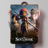 Игровые Воины Soulmask Металлическая Табличка Постер Индивидуальное Настенное Искусство Ретро Винтажные Металлические Знаки для Мужской Комнаты Кофейни Аксессуары Декор