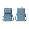 Women's Mobile Phone Bag Crossbody Wallet with Long Strap Small Shoulder Bag with Multiple Compartments for Daily Outings Travel Streets