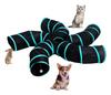 5 Hole Foldable Cat Tunnels Pet Play Tunnel