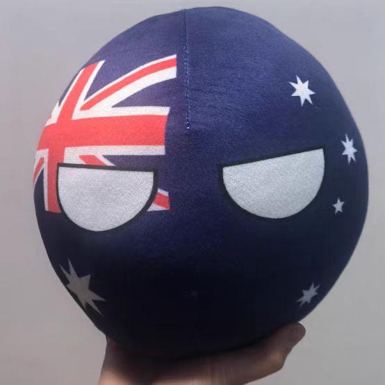10 см Плюшевая подушка Polandball Бангладеш Ирландия Англия Шотландия Пуэрто-Рико Сербия Уэльс Непал Countryball Игрушка Подарок