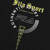 Fila Худи с графическим принтом из смесовой хлопковой ткани с эластаном