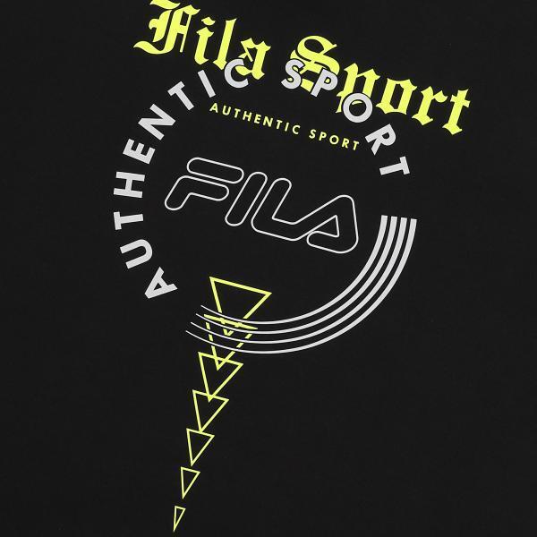 Fila Худи с графическим принтом из смесовой хлопковой ткани с эластаном