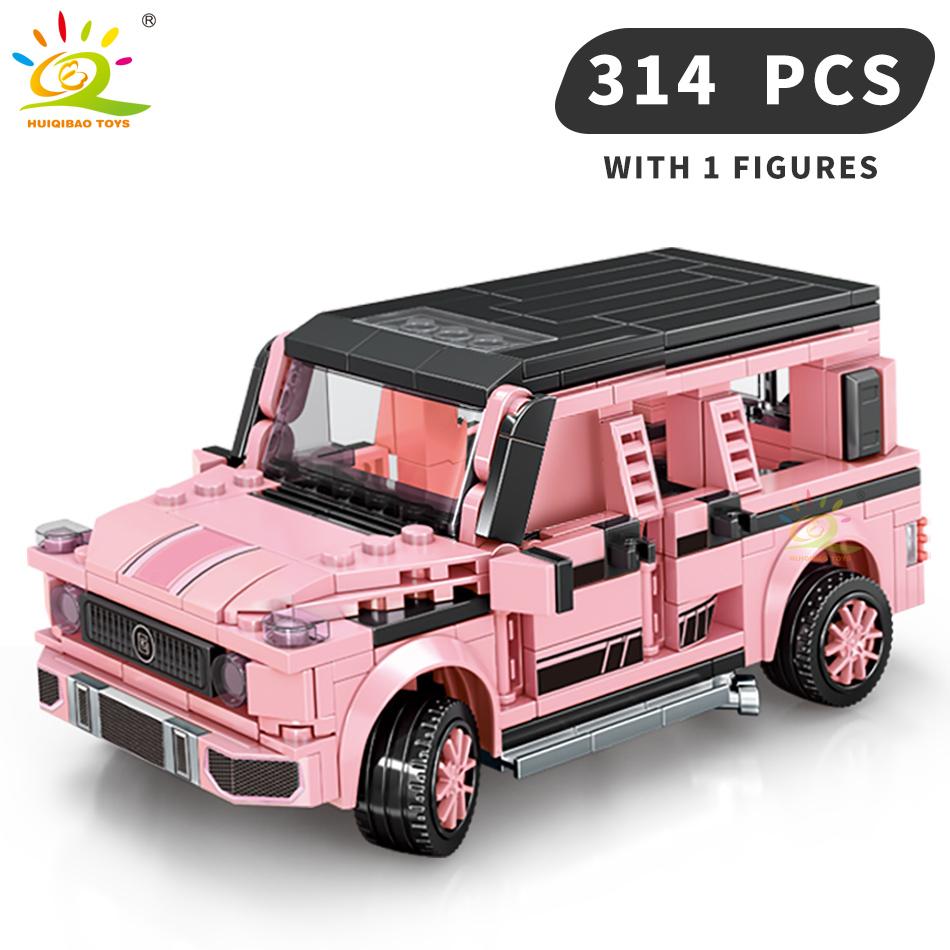 MOC Speed Champions, авто, строительные блоки, гоночный автомобиль с откатом, технические кирпичи, игрушки для детей, игра для мальчиков, подарок