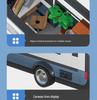 Brick Joy Серия Инженерия Дом на колесах Конструктор Игрушечная модель автомобиля