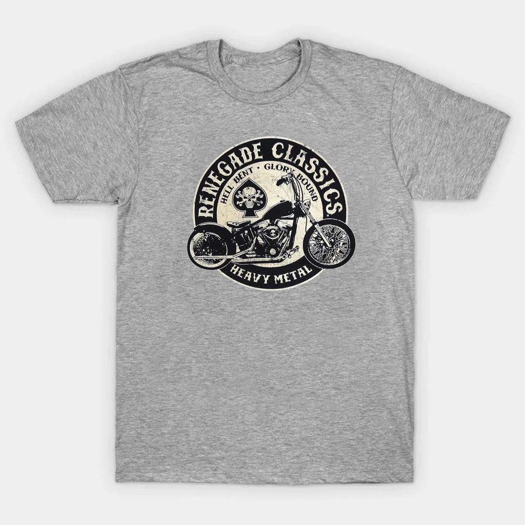 Vintage Motorcycle Heavy Metal Rock Motorcyclists T-Shirt 100% Cotton O-Neck Summer Short Sleeve Casual Mens T-shirt Size S-3XL