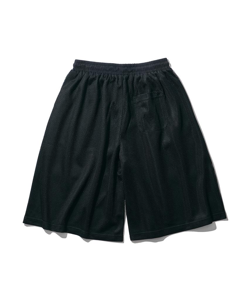 Intudeoseukeu Double Mesh Shorts - Black