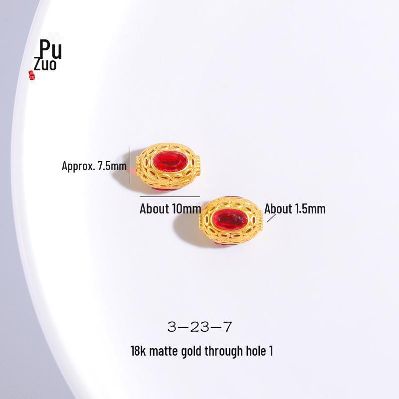 Подвеска в виде бабочки, цветка и жемчуга из матового золота 18 карат, браслет-цепочка с надписью «Love», аксессуары для DIY ювелирных изделий для женщин