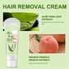 Набор для удаления волос с алоэ, удаление волос на лице для женщин, депиляция для удаления волос на теле, бальзам для удаления волос на лице, руках, ногах и зоне бикини 120 мл