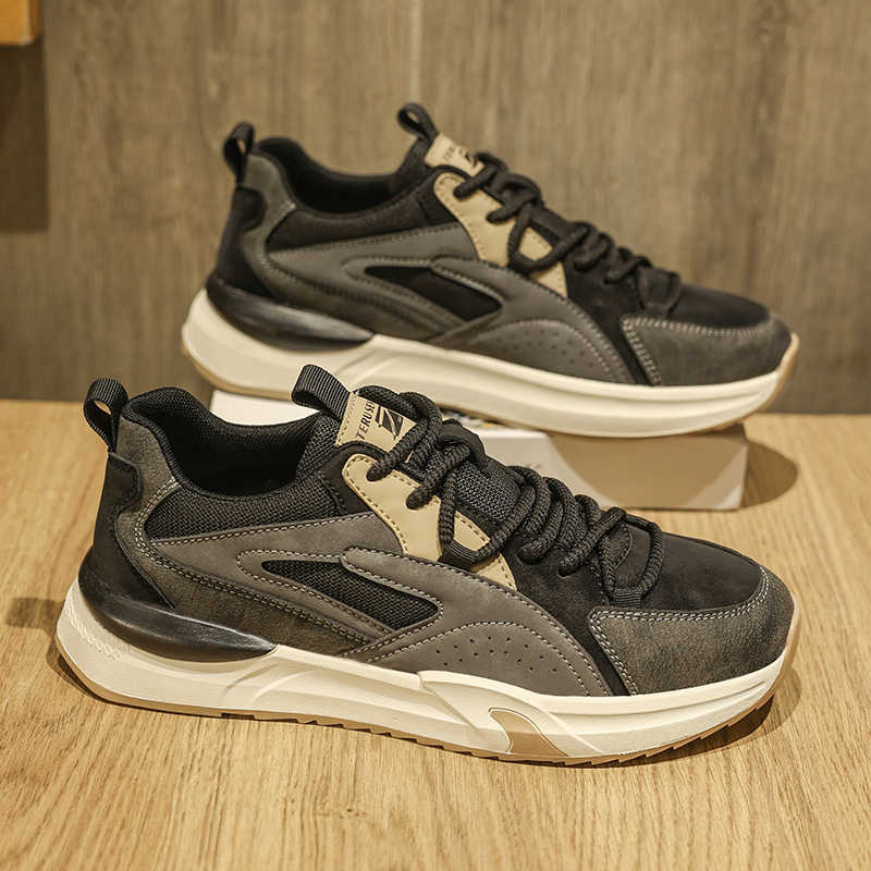 Fashion With Ties Road Shoes Breathable Men Running Flat Sneakers For Mens Sports Vip Trending Products Top Comfort Tenus