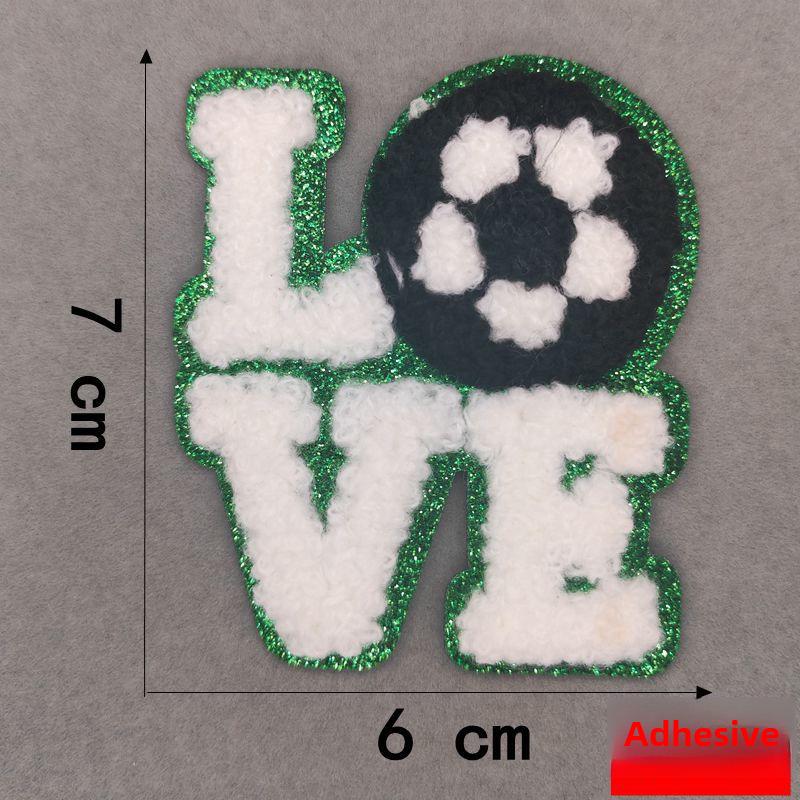 Вышитая нашивка из синели Jianxing Sports для футбола, баскетбола, регби и бейсбола