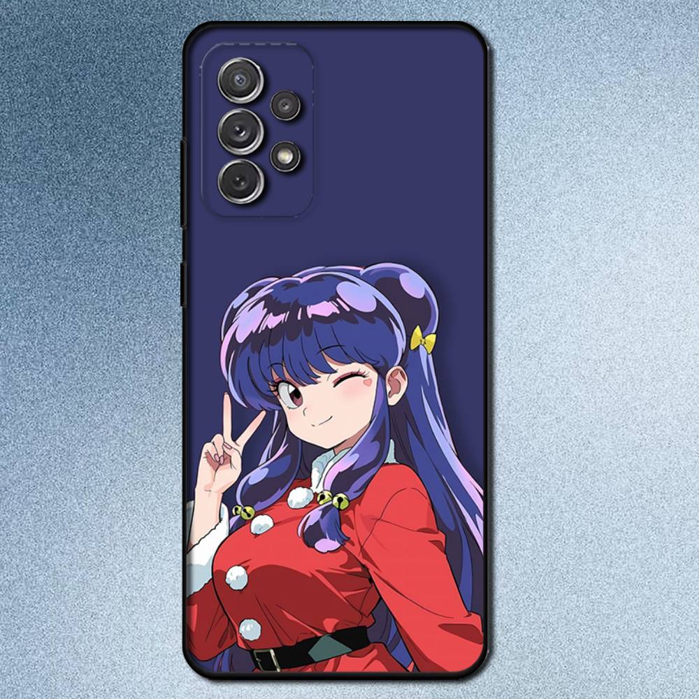 Чехол для телефона Ranma 1 2 для Samsung S25, S24, S21, S22, S23, S30, Ultra, S20, Plus, Fe, Lite, Note, 10, 9, 5G Черный чехол