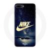 Case - Nike - Iphone 8 Plus - Gold Logo - Starry Night - Soft