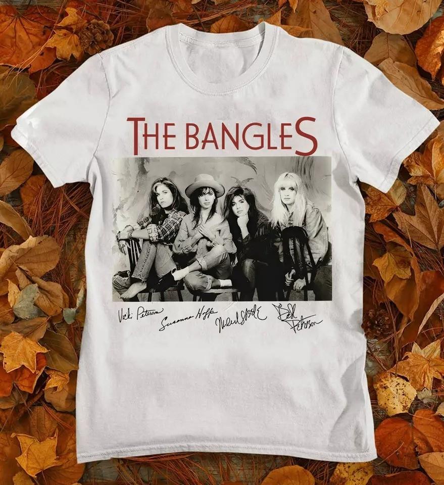 Белая футболка The Bangles Signature Размер S M L 234XL Унисекс футболка