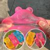 Tjelly Bear Squeeze Toy Slow Rebound Stress Relief Ball Cute Gummy Bear Shaped Decompression Fidget Toy