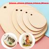 Household Hanging Ornaments Drawing Wooden Easter Decorations Wood Chips Wood Slice Easter Eggs