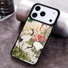 Чехол для телефона Красный журавль для iPhone 17 16 15 Pro Max Air 14 13 12 11 Plus Ударопрочный Чехол Capa