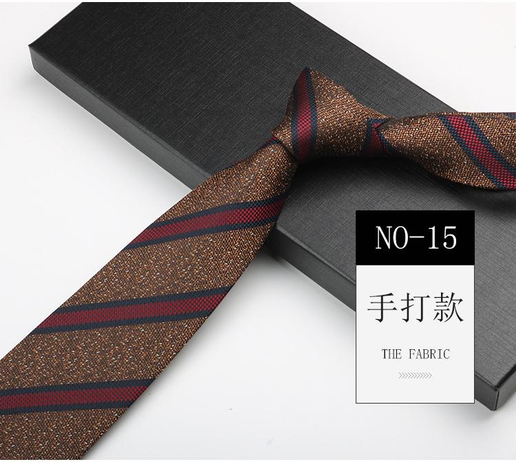 Британский галстук Мужской Коричневый Винтажный Хаки Ручная работа Рубашка Полосатый Цветок кешью Высококачественный галстук