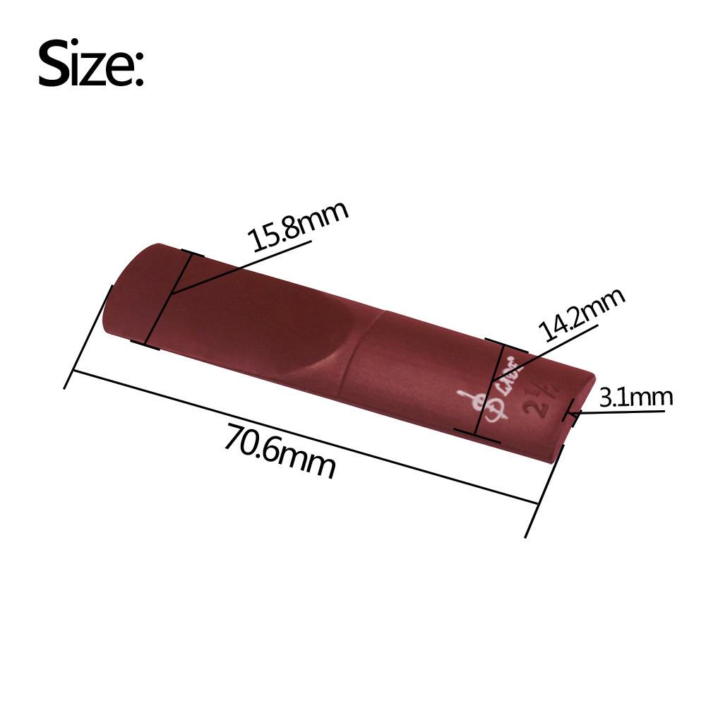 LADE Multi-Color Resin Reeds for Alto Saxophone - Professional ABS Plastic Reeds