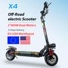 EMANBA X4 EU In Stock 2*800W Powerful Dual Motors Electric Kick Scooter 48V18AH Battery 10 Inch Off-Road Tires E-Scooter 50-60km