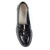 Lunar Womens/Ladies Vella Patent Faux Leather Loafers