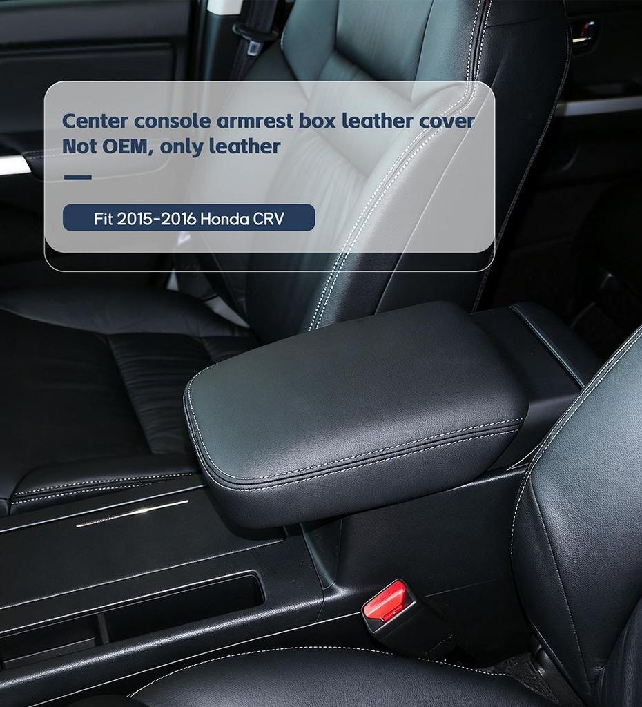 Применимый кожаный чехол на подлокотник для Honda CR-V 2015-2016, без разборки, простая установка