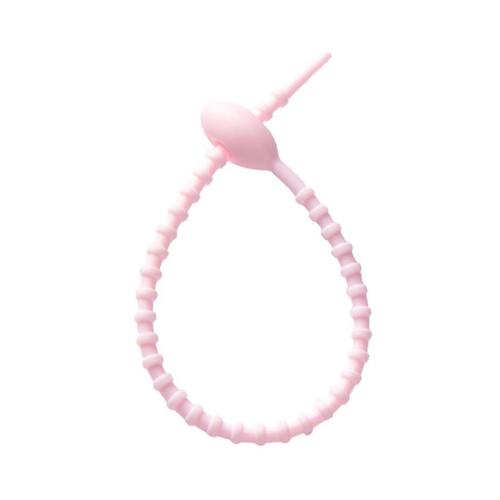 Цветная силиконовая стяжка-головастик: Сделай сам брелок, Модная игрушка, Ремешок для сумки и Намотка для шнурка