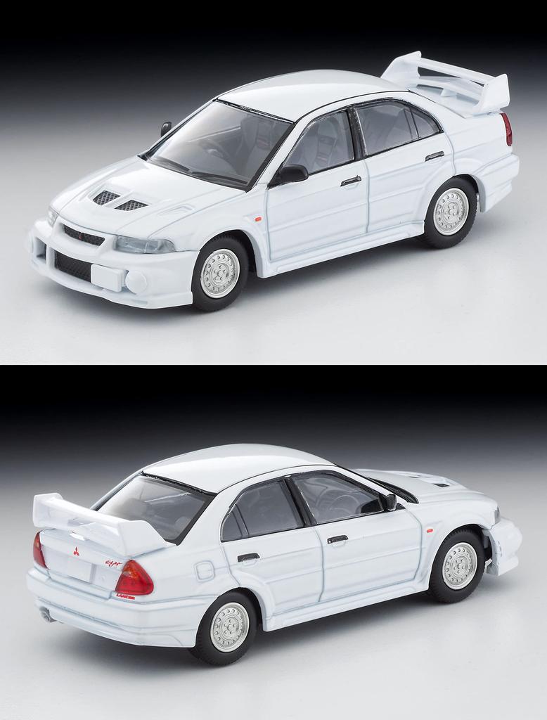 Tomica Limited Vintage Neo Mitsubishi Lancer RS Evolution VI Белый Готовый продукт 1/64 LV-N190e