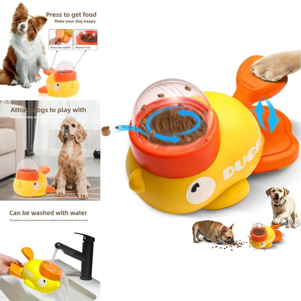 Abs Material Pet Automatic Food Dispenser For Cats And Dogs With Toy Design