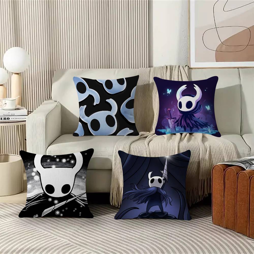 Hollow KKnight Silksong Game Pillow Gifts Home Office Furnishings Bedroom Sofa Car Cushion Cover Case 45x45cm