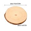 Natural Round Wooden Slice Cup Mat Coaster Tea Coffee Mug Drinks Holder Decor