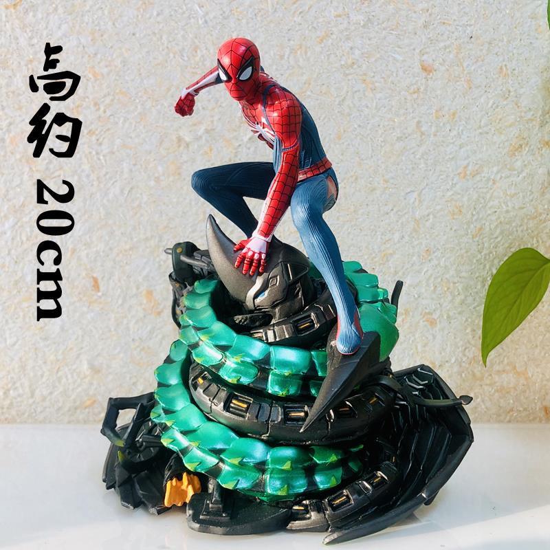 Новые Мстители Железная Лига Игра Ps4 Статуэтка 18 см Фигурка Человека-паука Сценарная модель Коллекционная фигурка Подарок фанату-мальчику