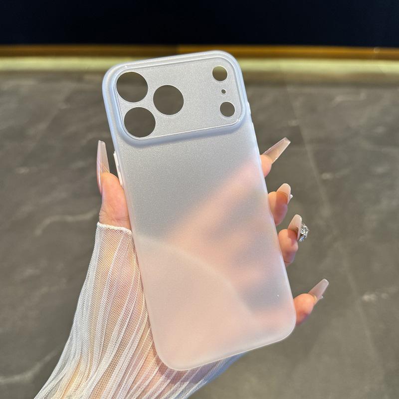 Ультратонкий Мягкий Матовый Чехол Для iPhone 17 16 15 14 13 12 11 Pro Max Plus Силиконовый Конфетный Цвет Прозрачная Крышка