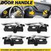 Внутренняя дверная ручка для 07-10 Hyundai Elantra Комплект из 4 штук Передняя Задняя Левая+Правая EV