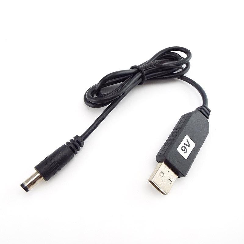 USB 5V To DC 5V 9V 12V 3.5mm Power Boost Line Step UP Module USB Connector Converter Power Adapter Cable 2.1x5.5mm