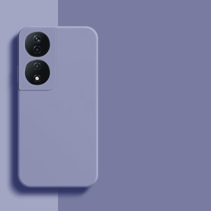 Для Honor 90 Смарт-кейс Honor 90 Смарт-чехол Мягкий Жидкий Силиконовый Бампер Щит Защитные Задние Чехлы для Телефона Honor 90 Lite Funda
