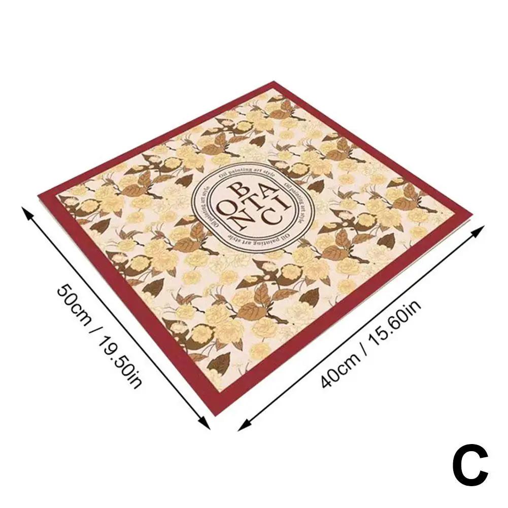 Пылезащитный чехол для стиральной машины, нескользящий кухонный коврик с принтом для слива, супер впитывающий коврик для духовки для холодильника, 40*50/30см, пылезащитный M J1M3