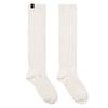 INJIACTIVE RIB KNEE SOCKS WHITE