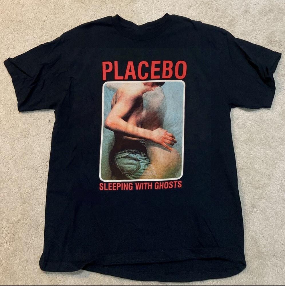 Новая Популярная Группа Placebo Черная Хлопковая Унисекс S-5XL Унисекс Футболка