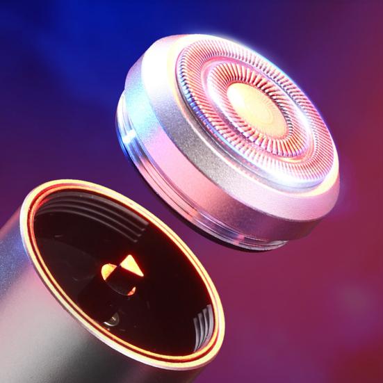 Мини-электробритва USB-C перезаряжаемая IPX7 водонепроницаемая дорожная бритва портативная мужская триммер для удаления волос бороды инструмент для отца мужа парня подарок