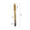 5PCS Straight Flute Screw Tap Titanium Coating Tap Drill Set Screw Threaded Tap  Hand Tools