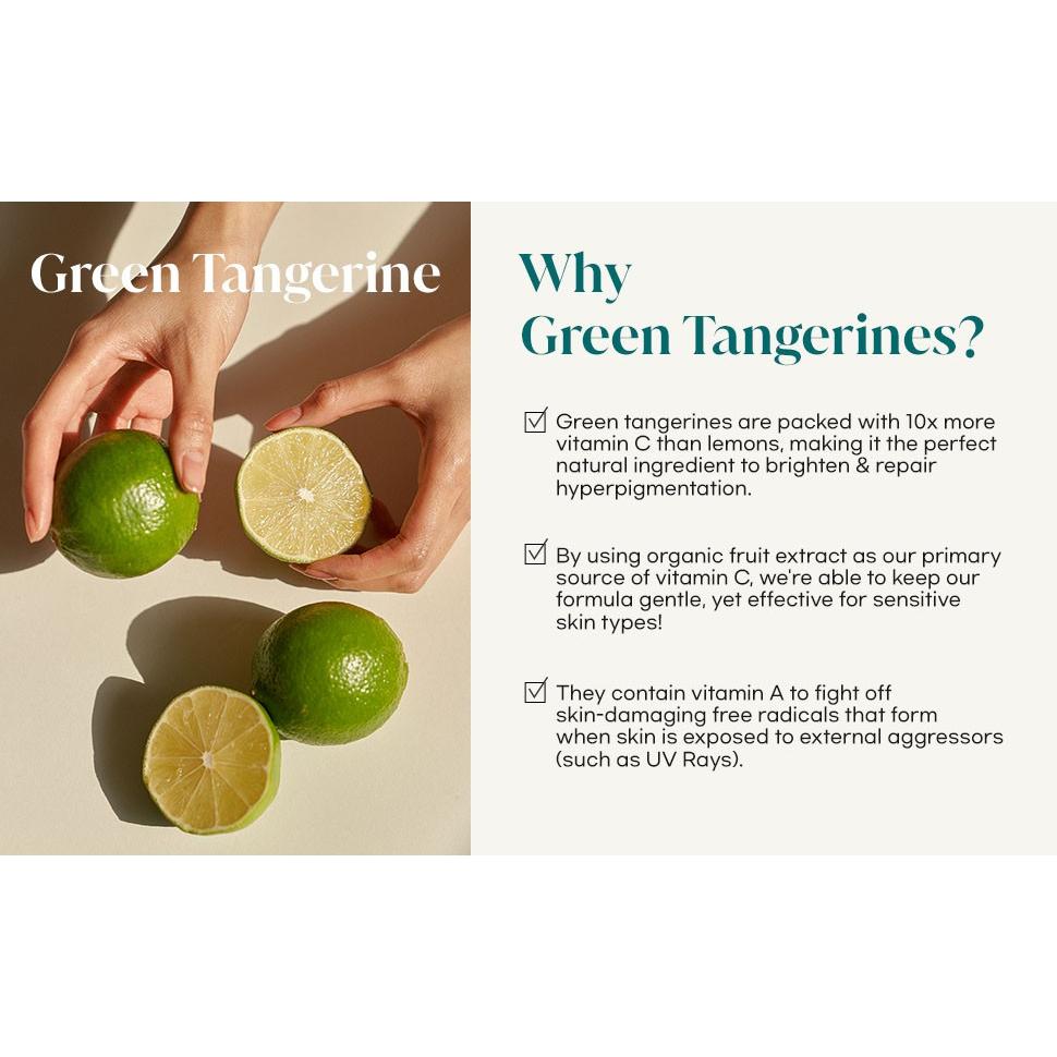 Goodal Крем Green Tangerine Vita C для выравнивания тона и осветления пигментных пятен 50 мл Корейская косметика Осветляющий с УФ-защитой
