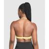 Gymshark Минимальный спортивный бюстгальтер с халтернеем Refresh Yellow B3b4a Ybss